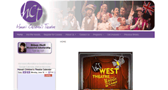 Desktop Screenshot of hawaiichildrenstheatre.org